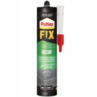 PATTEX FIX DECOR 380G DEKORATÍVNE MONTÁŽNE LEPIDLO NA VNÚTORNÉ LEPENIE