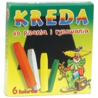 Školská krieda 6 farieb B3 MB