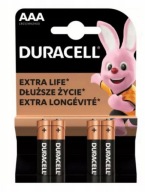 ALKALICKÉ BATÉRIE DURACELL Duralock Basic AAA R3 4 KS