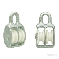 Dvojitá lanová kladka 40 mm