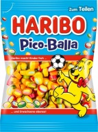 Haribo Pico-Balla ovocné želé guľôčky 160g DE