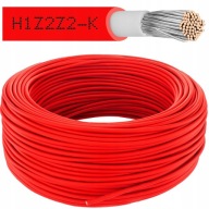 KÁBEL SOLÁRNY H1Z2Z2-K LSOH DCA FOTOVOLTAIKA MC4 ČERVENÝ 4mm2 5m