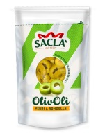 SACLA OlivOli zelené olivy nakrájané na plátky 185g