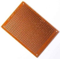 Univerzálna vŕtaná doska 50x70mm PCB (4ks)