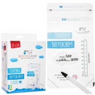 SÁČKY NA UCHOVÁVANIE MRAZENIA NA MLIEČNE POTRAVINY 200ML 30 ks.
