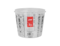 Pohár na miešanie farieb a lakov, transparentný, 1400ml, 1 kus APP