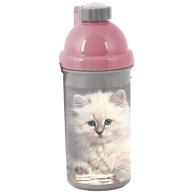 PASO FĽAŠA NA VODU PRE DIEVČA CAT MAČIATKO DO ŠKOLY 500ml