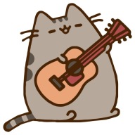 NÁLEPKA NA SKLENENÝ NÁBYTOK ZRKADLO MAČKA MAČIATKA S GITAROU