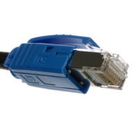 Telegartner Plug s krytom RJ45 FTP modrý