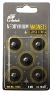 SUPER SILNÉ NEODYMIOVÉ MAGNETY 5 ks hl