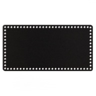 čierny základný košík dno 22x43cm HDF obdĺžnik