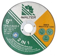 INOX rezací kotúč na kov 125x1,0 mm WALTER