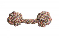 Činka Pet Nova vyrobená z bavlneného lana 6x17cm
