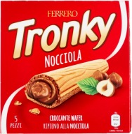 Oblátka s orechovou náplňou 5 kusov Tronky Nocciola FERRERO 90g