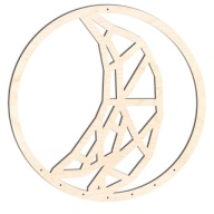 drevené makramé 24 cm banán GE206
