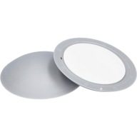 SAMOLEPIACI NÁRAZNÍK NA STENU 60 mm ŠEDÝ PRIDANÝ 6 CM NA DVERE A STENY