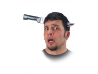 Nôž do hlavy na Halloween 1 ks