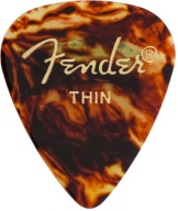 Tenké gitarové trsátko Fender 351 Shell Celluloid