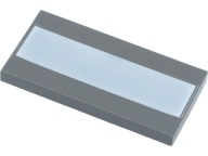 LEGO 87079pb0821 TILE 2x4 potlač DBG (1g)