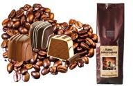 BELGICKÉ PRALINKY - Káva s príchuťou 100 g, čerstvo pražená