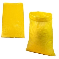 Polypropylénové vrece 50kg na uhlie, suť, obilie, pevné, orezané, 65x105cm