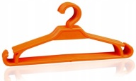 VEŠIAKY DO DOMÁCEHO DETSKÉHO ŠATNÍKA, ORANŽOVÉ, 10 ks