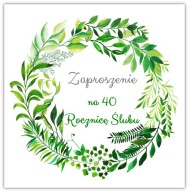 POZVÁNKY NA 40. VÝROČIE SVADBY BEZ CIRKEVNEJ SVADBY