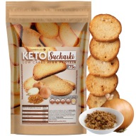 Keto Products Mini sucháre s príchuťou praženej cibule