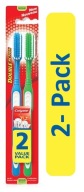 Dvojčinné zubné kefky COLGATE (2-balenie) Stredná