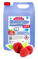 ZIMNÁ KVAPALINA DO OSTREKOVAČOV -20°C ZIMNÝ SPRINT 5L MALINA S VZDÁVAČOM