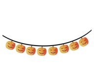 TEKVICOVÁ GARLANDA HALLOWEEN TEKVICA 300 CM