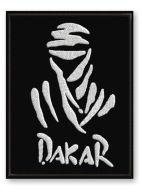 Termo vyšívaná nášivka DAKAR 95x70mm