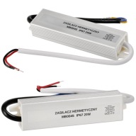 Vodotesný LED zdroj pre 1,6 20W 12V IP67 pásy