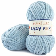 Priadza Luna Art Baby Fox 100-48 ľadovo modrá