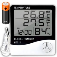 METEOROLOGICKÝ TEPLOMER ELEKTRONICKÝ HYGROMETER SONDA VLHKOMER