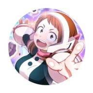 Vzor špendlíka Boku no Hero Academia Uraraka2
