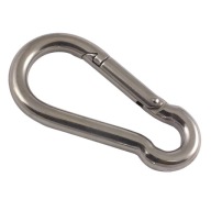 Nerezová karabína 5 x 50 INOX 316