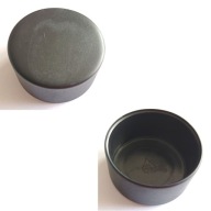 VONKAJŠIA KRUHÁ ČIAPKA fi. 60 mm ČIERNA