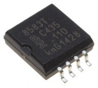 PCF8583T RTC SMD čip - hodiny s kalendárom a 240B RAM
