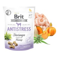 BRIT CARE FUNCTIONAL SNACK pochúťka pre psov Snack Antistress Shrimps&Hemp 150g