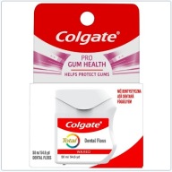 Voskovaná zubná niť COLGATE TOTAL PRO-GUM, 50 metrov