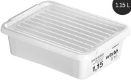 ORGANIZÁTOR KONTAJNER S VÍKOM 1,15 l biely