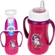STRIEBORNÝ hrnček TRÉNINKOVÁ FĽAŠA 240 ml 6M+ CANPOL BABIES