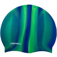 Silikónová plavecká čiapka Crowell Multi Flame