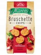 BRUSCHETTE CHIPS MARETTI SALAMI PEPPERONI 70G