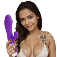 Vaginálny klitoriálny vibrátor 30 funkcií 2 motory