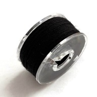 Polyesterová niť/vlna 0,1 mm Návin 50 m Čierna