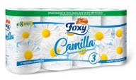 Toaletný papier Camilla Foxy 3w. harmanček 8 roliek