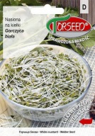 Klíčky bielej horčice, semienka, veľké balenie, 250g