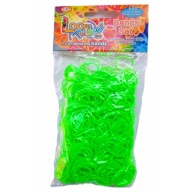 LOOM BANDS GUMOVÉ NÁRAMKY 600 KS ZELENÉ